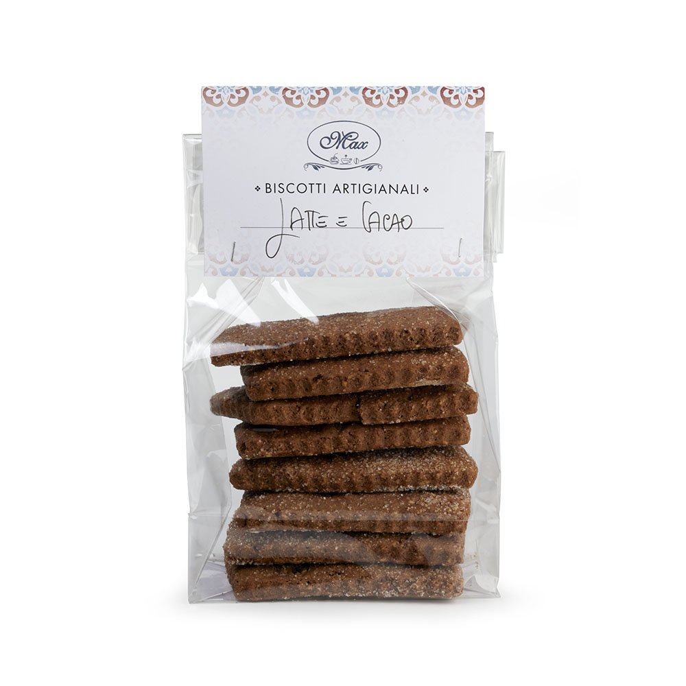 Biscotti Latte Cacao Pasticceria Max