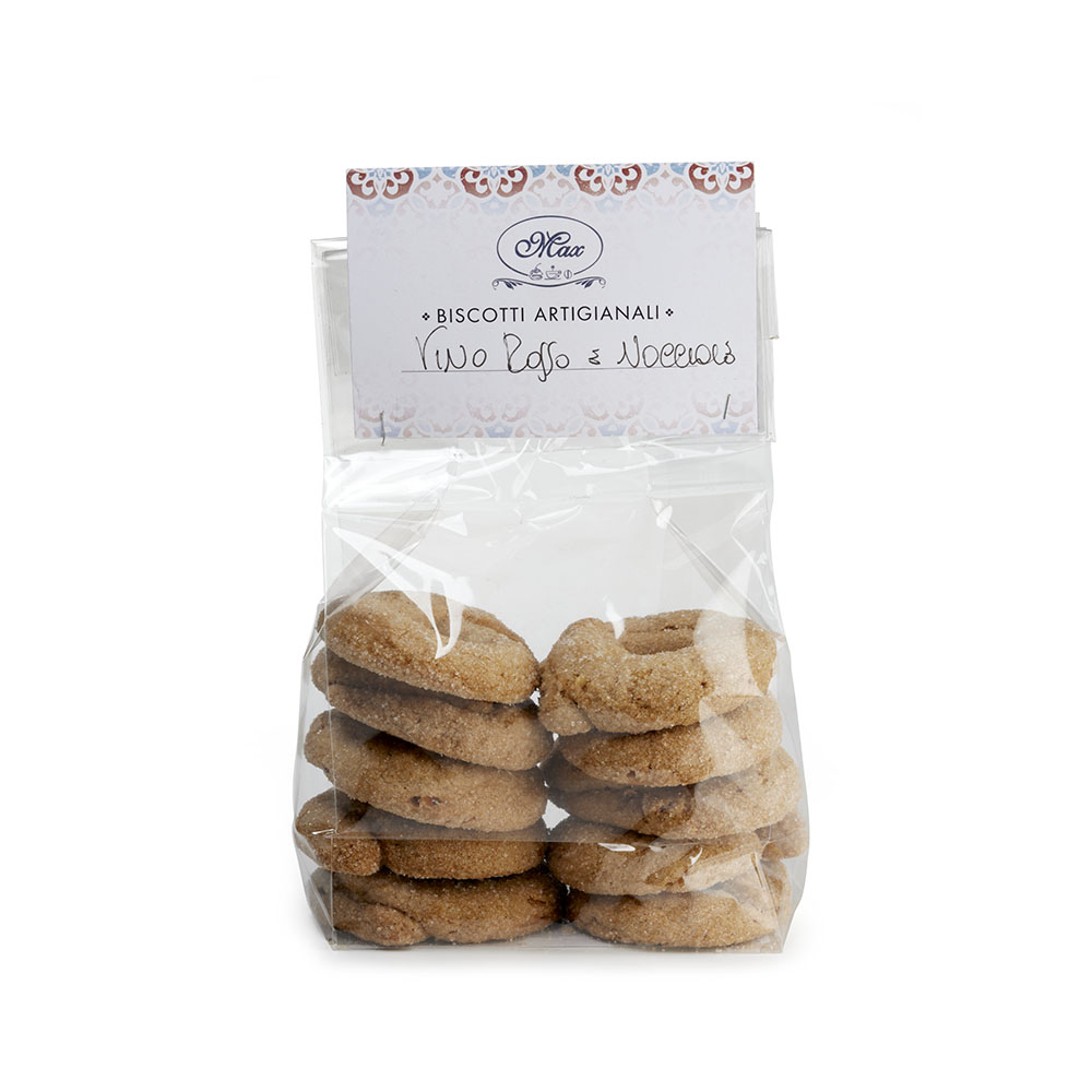 Ciambelline Vino Rosso Nocciole Pasticceria Max