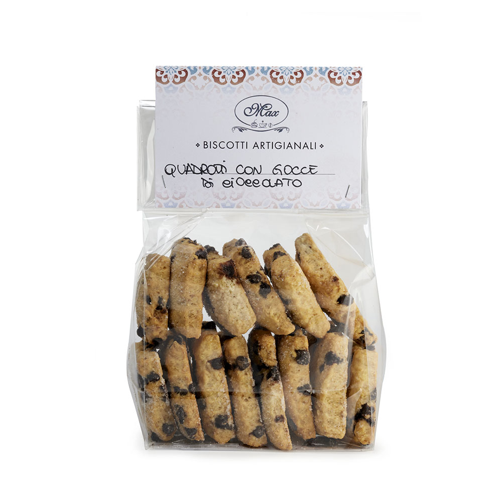 Quadrotti Gocce Cioccolato Pasticceria Max