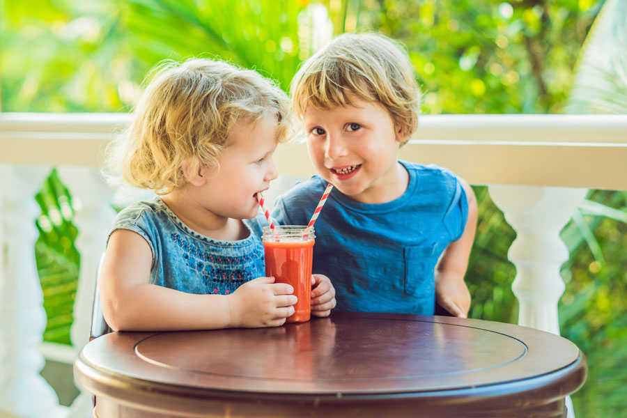 Merenda Sana Per Bambini: Frullati, Gelati Artigianali, Frutta