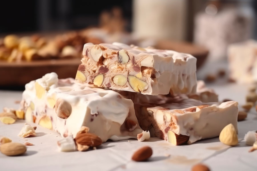 torrone bianco autunno